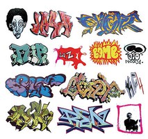 T2-Decals Graffiti #7 O-Scale T2-Decals Graffiti #7 O-Scale