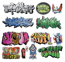 T2-Decals Graffiti #8 O-Scale T2-Decals Graffiti #8 O-Scale