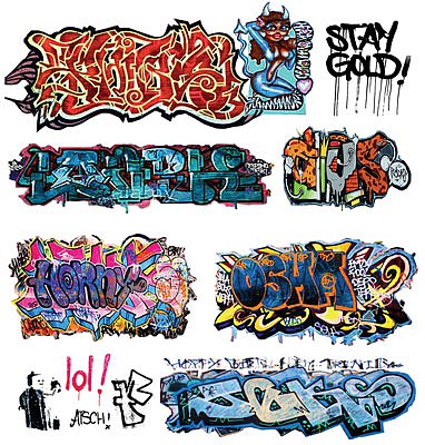 T2-Decals Graffiti #15 - O-Scale