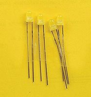 Train-Tronics Yellow LED Lights (4) Model Railroad Light Bulb #404 Train-Tronics Yellow LED Lights (4) Model Railroad Light Bulb #404