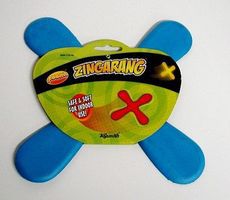 Toysmith Foam Roomarang 4-Bladed Indoor Boomerang (10.5'' Span) Flying Toy #74110 Toysmith Foam Roomarang 4-Bladed Indoor Boomerang (10.5'' Span) Flying Toy #74110
