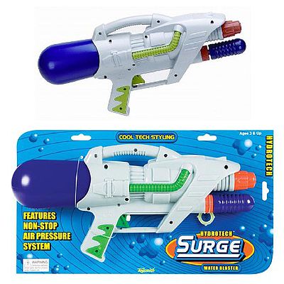 Toysmith Hydrotech Surge Water Blaster Gun Water Toy #8223