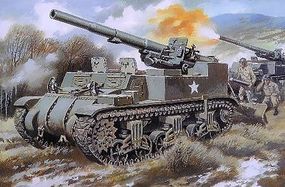 Unimodels M12 155mm Us Self-Propelled Gun Plastic Model Tank Kit 1/72 Scale #211 Unimodels M12 155mm Us Self-Propelled Gun Plastic Model Tank Kit 1/72 Scale #211