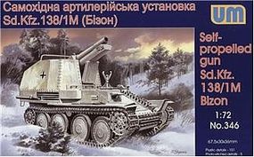 Unimodels Bison SdKfz 138/M1 Late Version German Tank Plastic Model Tank Kit 1/72 #346 Unimodels Bison SdKfz 138/M1 Late Version German Tank Plastic Model Tank Kit 1/72 #346