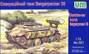 Unimodels Bergerpanzer 38 Retriever Tank Plastic Model Tank Kit 1/72 Scale #357 Unimodels Bergerpanzer 38 Retriever Tank Plastic Model Tank Kit 1/72 Scale #357