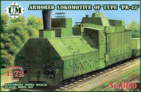 Unimodels 1/72 PR43 Armored Locomotive Unimodels 1/72 PR43 Armored Locomotive
