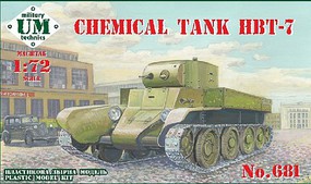 Unimodels 1/72 HBT7 Experimental Red Army Chemical Tank (New Tool)