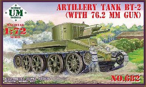 Unimodels 1/72 Russian BT2 Artillery Tank w/76.2mm Gun Unimodels 1/72 Russian BT2 Artillery Tank w/76.2mm Gun