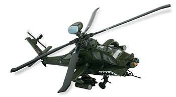 Unimax AH-64D APACHE LONGBOW Pre-Built Diecast Model Helicopter 1/48 scale #75008