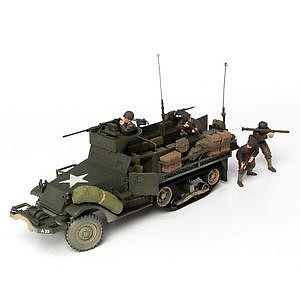 Unimax Forces of Valor US M3A1 Half-Track Normandy Diecast Military Model Vehicle 1/32 #81023