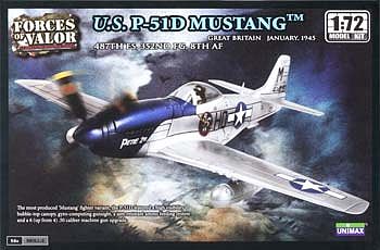 Unimax 1/72 U.S. P-51D Mustang