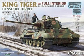 UStar 1/48 King Tiger SdKfz 182 Henschel Turret Tank w/Full Interior (New Tool)