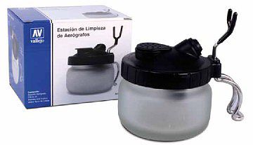 Vallejo Airbrush Cleaning Pot Model Airbrush Accessory #26005