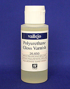 Vallejo GLOSS VARNISH POLYURETHANE Hobby and Model Paint Supply #26650