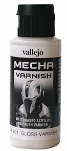 Vallejo 60ml Bottle Gloss Varnish Mecha Color Hobby and Model Paint Supply #26701
