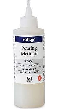 Vallejo 200ml Bottle Pouring Medium Hobby and Model Paint Supply #27460