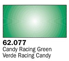 Vallejo Candy Racing Green Premium (60ml Bottle) Hobby and Model Acrylic Paint #62077
