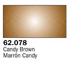Vallejo Candy Brown Premium (60ml Bottle) Hobby and Model Acrylic Paint #62078