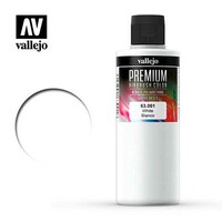 Vallejo White Premium airbrush color 200ML Hobby and Model Acrylic Paint #63001