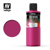 Vallejo MagentaPremium airbrush color 200ML Hobby and Model Acrylic Paint #63007