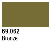 Vallejo Bronze 17ml Mecha Color Hobby and Model Acrylic Paint #69062