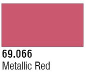 Vallejo Metallic Red 17ml Mecha Color Hobby and Model Acrylic Paint #69066