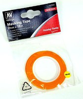 Vallejo Precision Masking Tape 2mmx18m (2/pk) Painting Mask Tape #7003