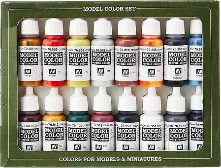 Medieval Colors Model Color Paint Set