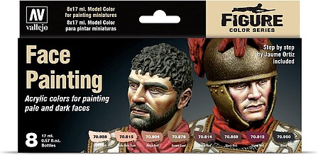 Vallejo: Face Painting Set (8)