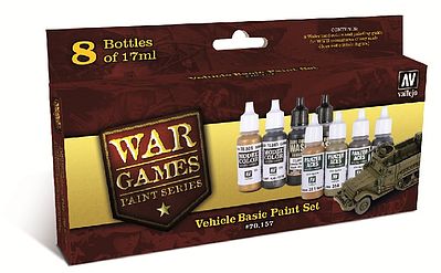 Vallejo Wargames - Utility Paint Set WWII & WWIII