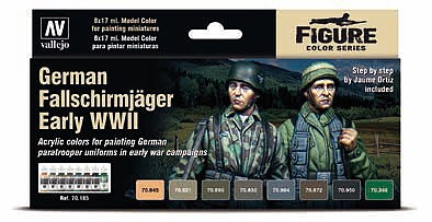 Set Vallejo Model Color 6 u. (17 ml.) German Infantry Wargames Color