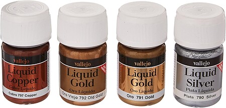 Vallejo White Gold (Alcohol Based) Alcohol base metallics