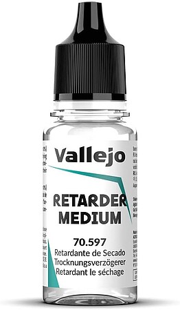 Vallejo DRYING RETARDER 17ml Hobby and Model Acrylic Paint #70597