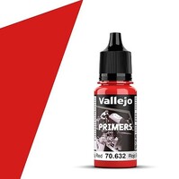 Vallejo Bloody Red Primer (18ml bottle) Hobby and Plastic Model Acrylic Paint #70632