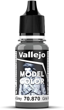 Vallejo Model Color MEDIUM SEA GREY 17ml Hobby and Model Acrylic Paint #70870