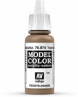 Vallejo Model Color US TAN EARTH 17ml Hobby and Model Acrylic Paint #70874