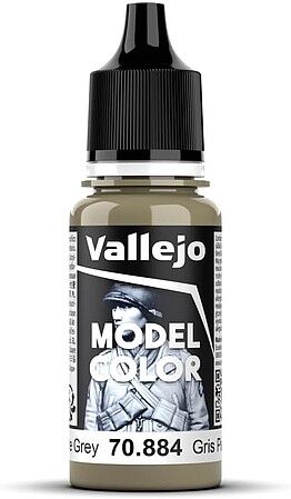 Vallejo Model Color STONE GREY 17ml Hobby and Model Acrylic Paint #70884