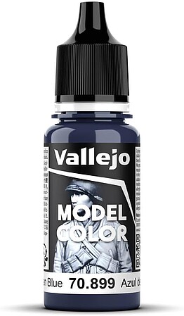 Vallejo 17ml Bottle Dark Prussian Blue Model Color (6/Bx)