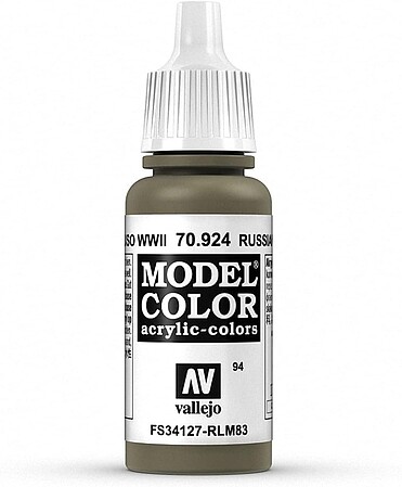 Vallejo Model Color RUSSIAN UNIFORM 17ml Hobby and Model Acrylic Paint #70924