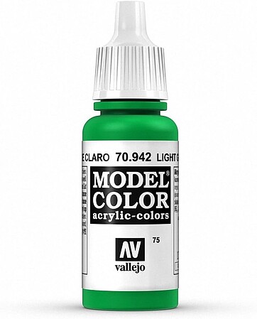 Vallejo 17ml Bottle Light Green Model Color (6/Bx)