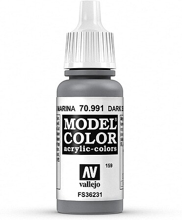 Vallejo Model Color DARK SEA GREY 17ml Hobby and Model Acrylic Paint #70991