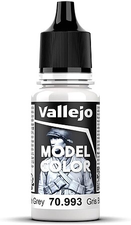 Vallejo 17ml Bottle White Grey Model Color (6/Bx)