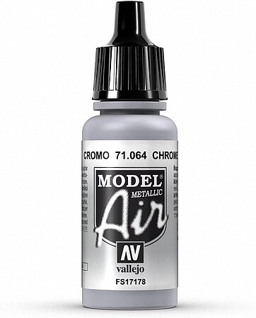 Vallejo Model Air 17ml Chrome