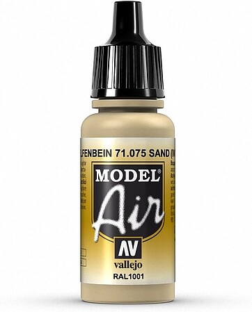 Vallejo Model Air SAND 17ml Hobby and Model Acrylic Paint #71075