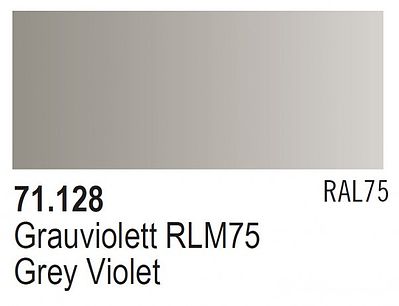 Vallejo Model Air GREY VIOLET RLM 75 17ml Hobby and Model Acrylic Paint #71128