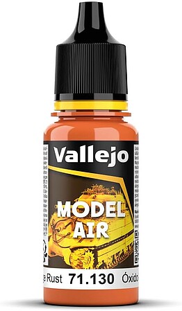 Vallejo Model Air ORANGE RUST 17ml Hobby and Model Acrylic Paint #71130