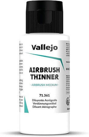 Vallejo 60ml Bottle Thinner Hobby and Model Acrylic Paint #71361