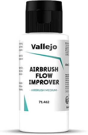 Vallejo 60ml Bottle Airbrush Flow Improver Hobby and Model Acrylic Paint #71462