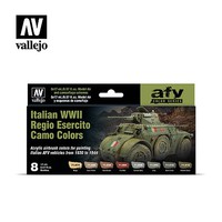 Vallejo Italian WWII Regio Esercito Camo color Set