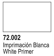 Vallejo WHITE PRIMER 17ml Hobby and Model Acrylic Paint #72002